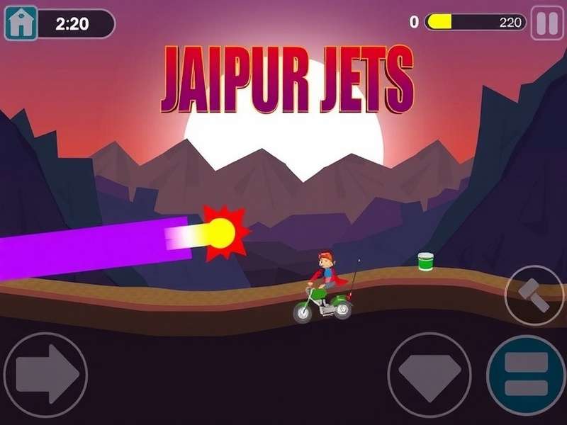 Jaipur Jets Victor Main Game Interface Jaipur Jets Victor Game Screenshot